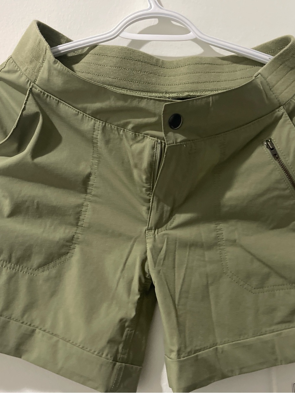 Pacific Trail Olive Green Women's Cargo Shorts